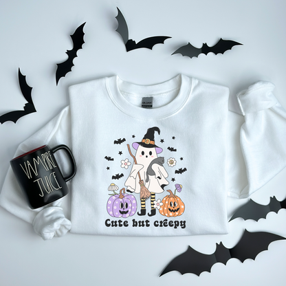 Cute but Creepy Halloween Sweatshirt