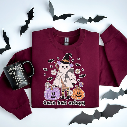 Cute but Creepy Halloween Sweatshirt