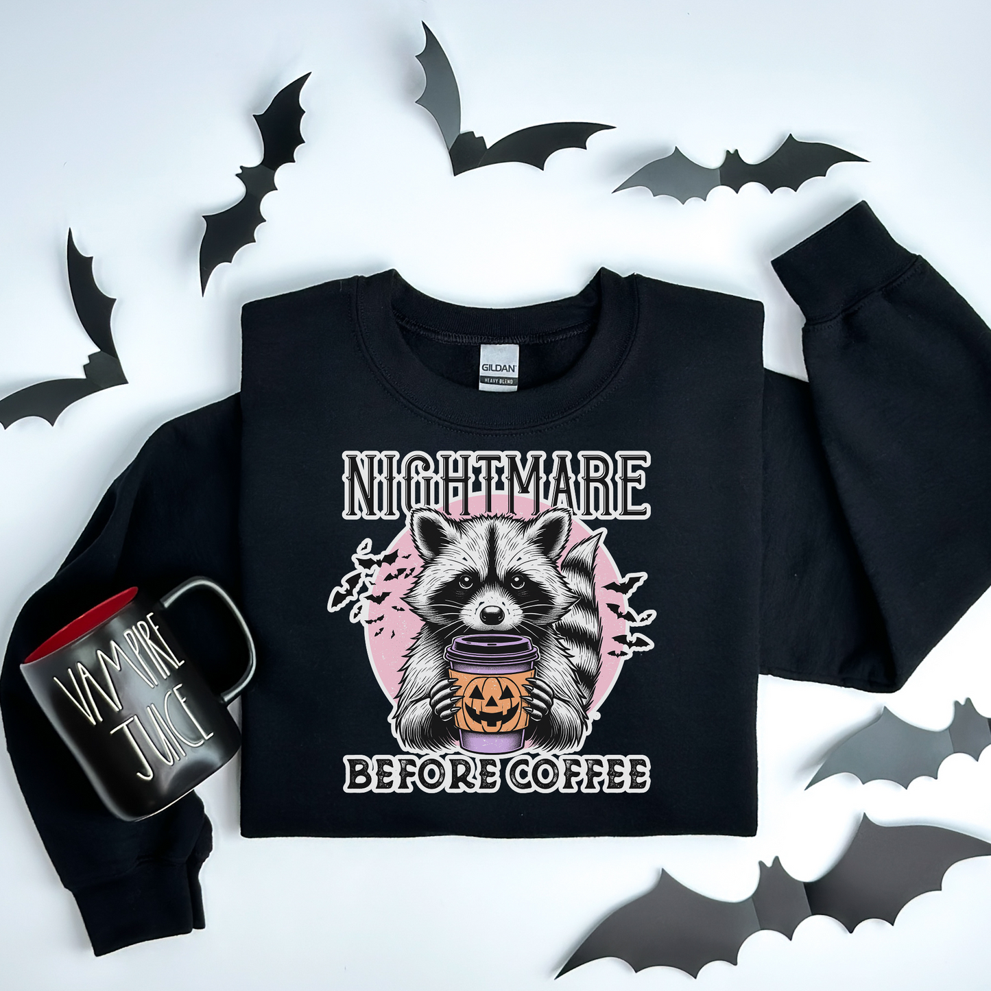Nightmare Before Coffee Halloween Sweatshirt