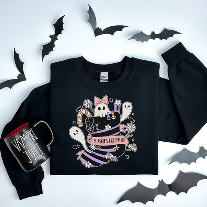 Season's Creepings Halloween Sweatshirt