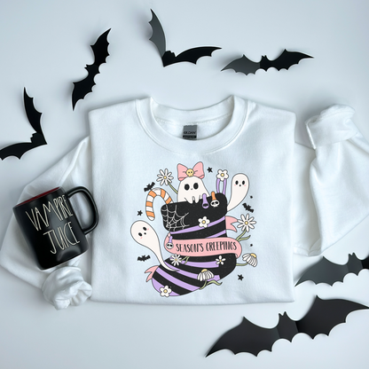 Season's Creepings Halloween Sweatshirt