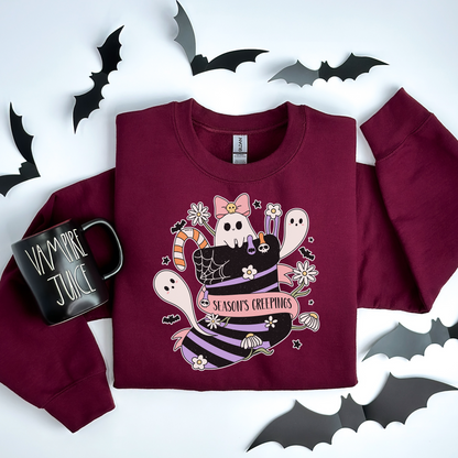 Season's Creepings Halloween Sweatshirt