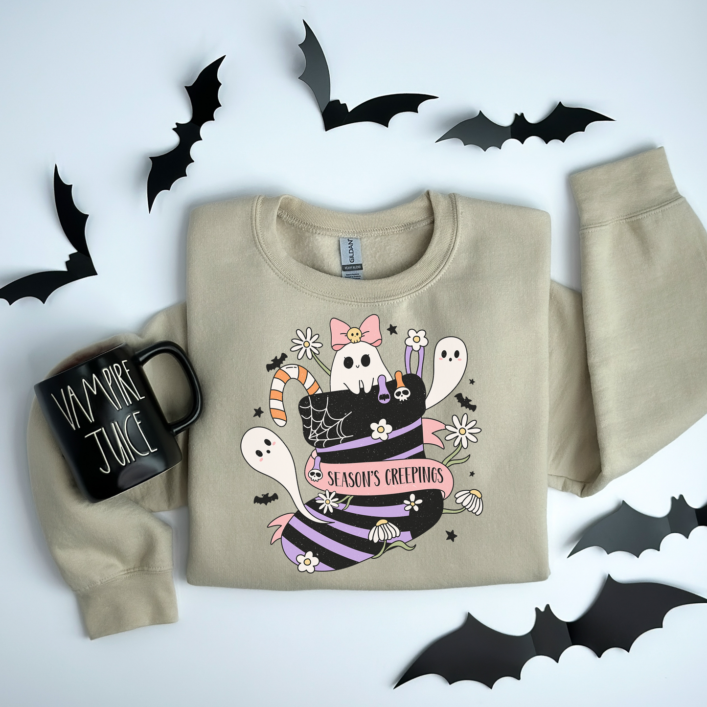 Season's Creepings Halloween Sweatshirt