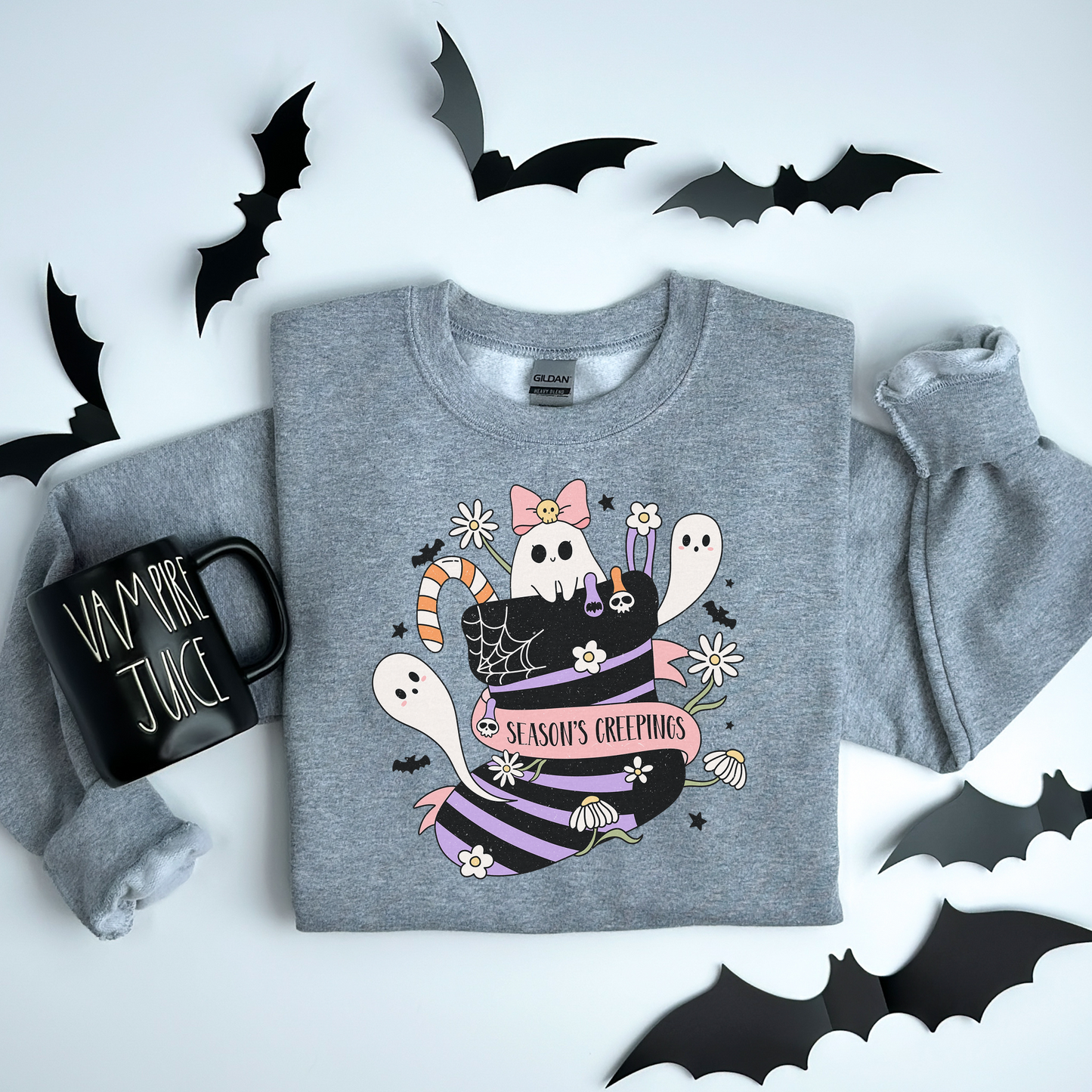 Season's Creepings Halloween Sweatshirt