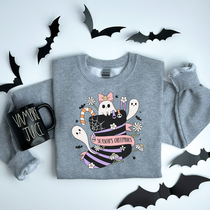 Season's Creepings Halloween Sweatshirt