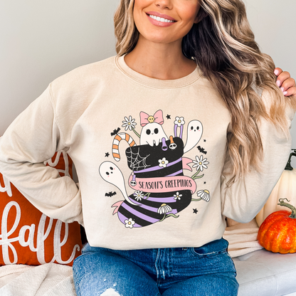 Season's Creepings Halloween Sweatshirt