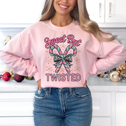 Sweet but Twisted Christmas Sweatshirt
