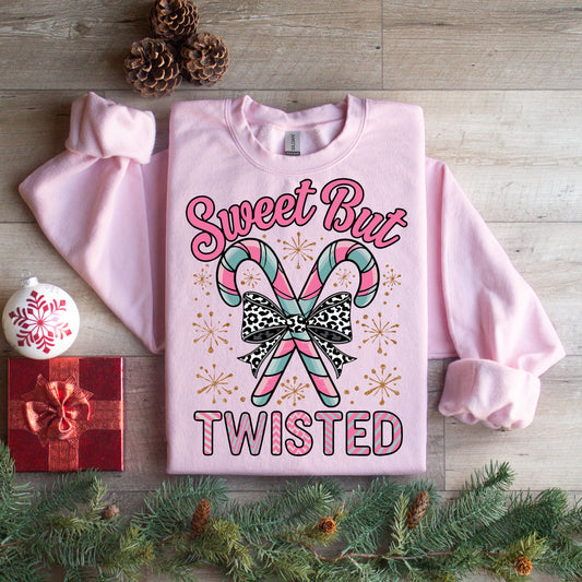Sweet but Twisted Christmas Sweatshirt