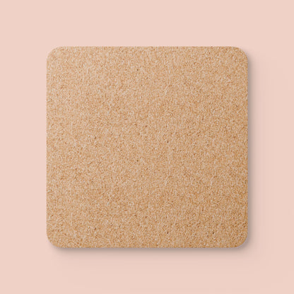 Stay Trashy Corkwood Coaster Set