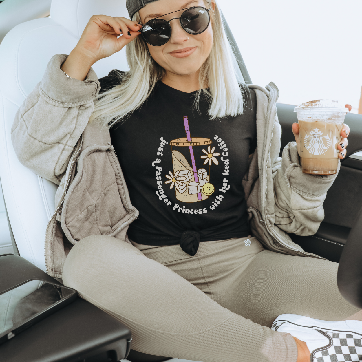 Just a Passenger Princess Tee