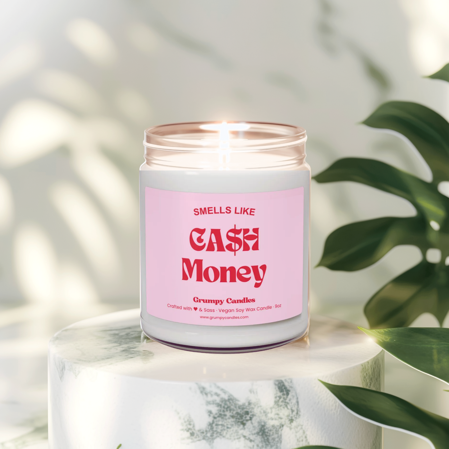 Ca$h Money Candle