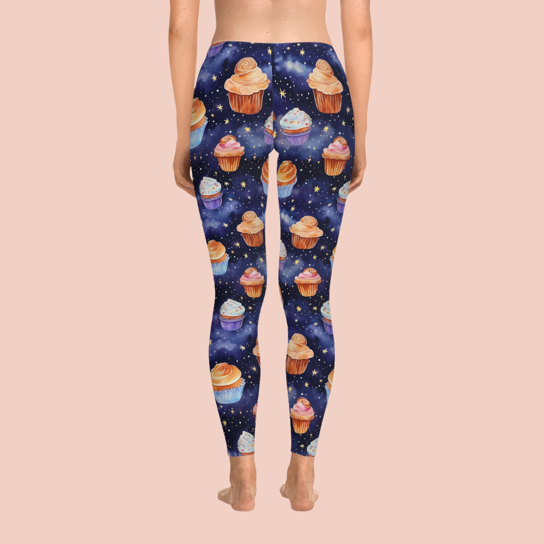 Cupcake Galaxy Leggings