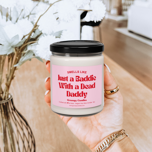 Baddie With a Dead Daddy Candle