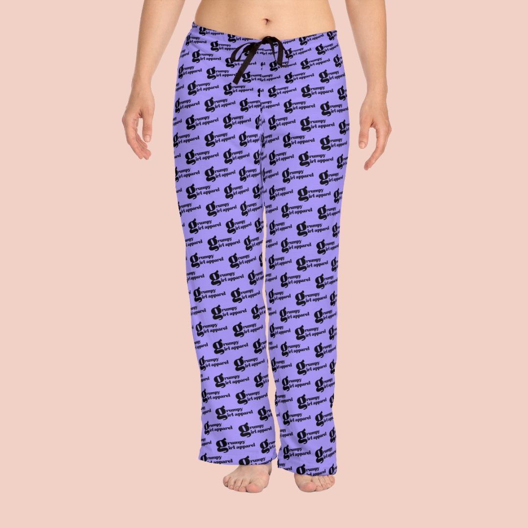 Grumpy Girl Apparel Pajamas - Dark Purple