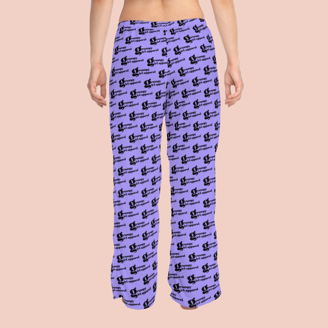 Grumpy Girl Apparel Pajamas - Dark Purple