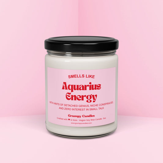 Aquarius Energy Candle