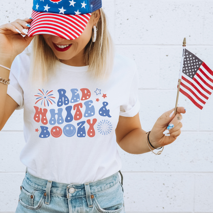 Red White & Boozy Tee