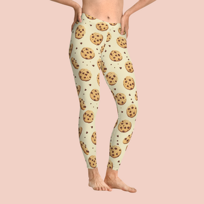 Chocolate Chip Cookie Leggings