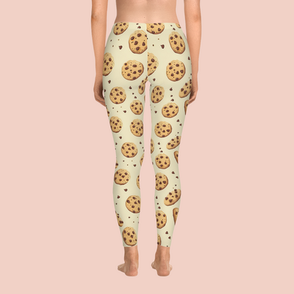 Chocolate Chip Cookie Leggings