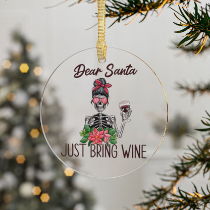 Dear Santa Ornament