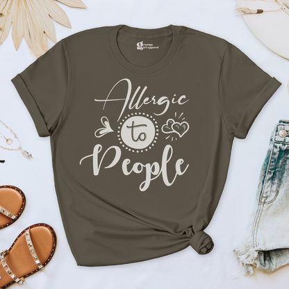 Allergic to People Tee