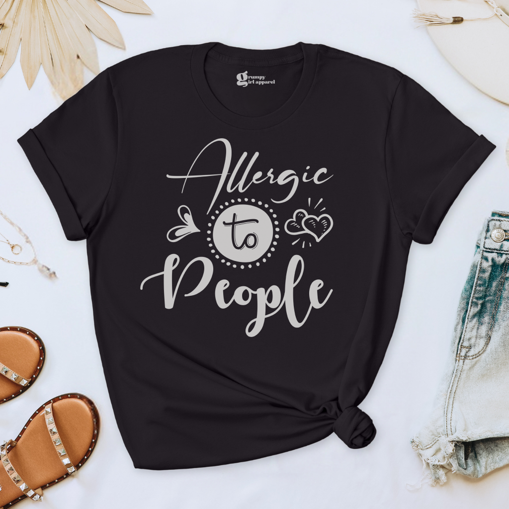 Allergic to People Tee