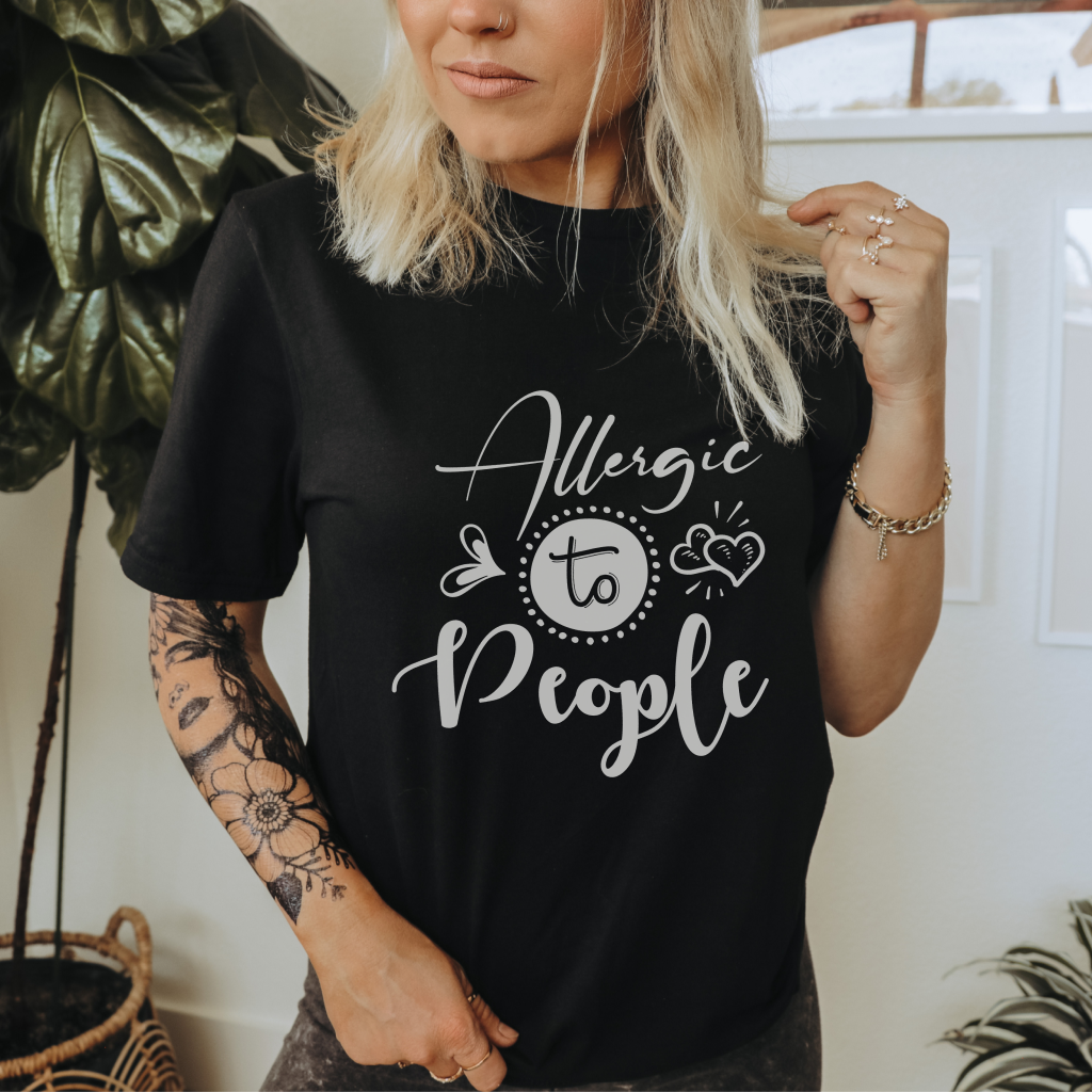 Allergic to People Tee