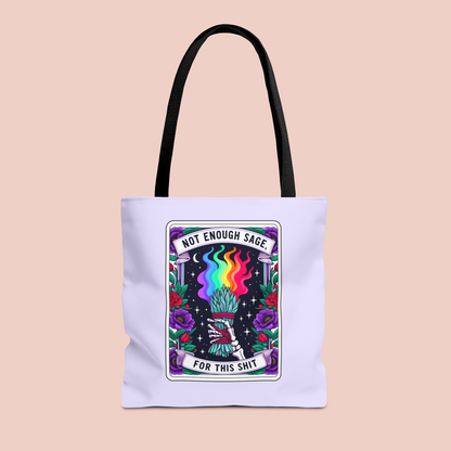 Not Enough Sage Tarot Card Tote