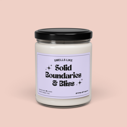 Smells Like Solid Boundaries & Bliss Candle