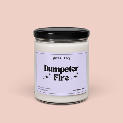 Smells Like Dumpster Fire Candle