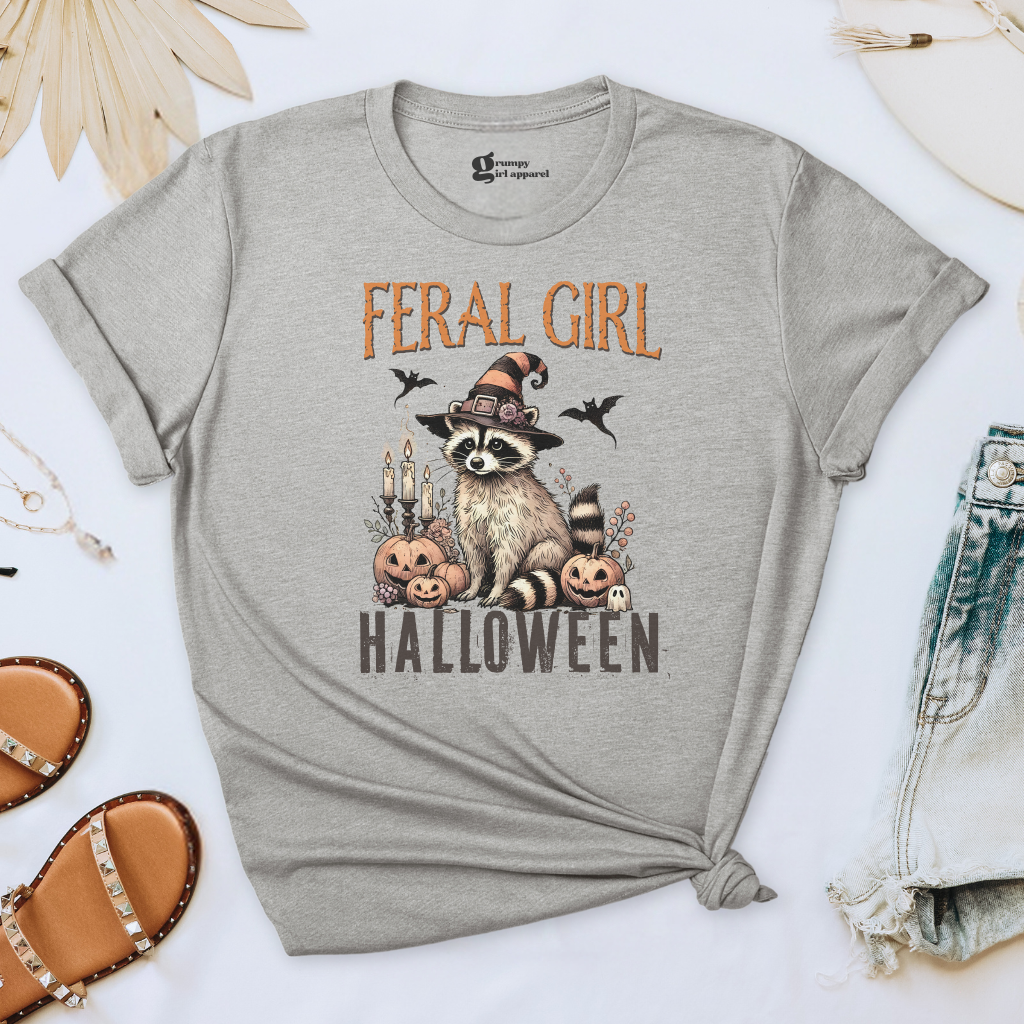 Feral Girl Halloween Tee