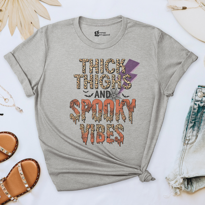 Thick Thighs and Spooky Vibes Tee