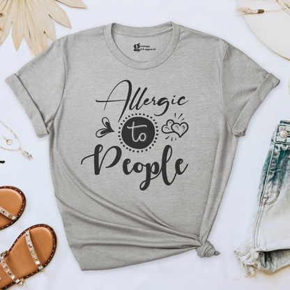 Allergic to People Tee