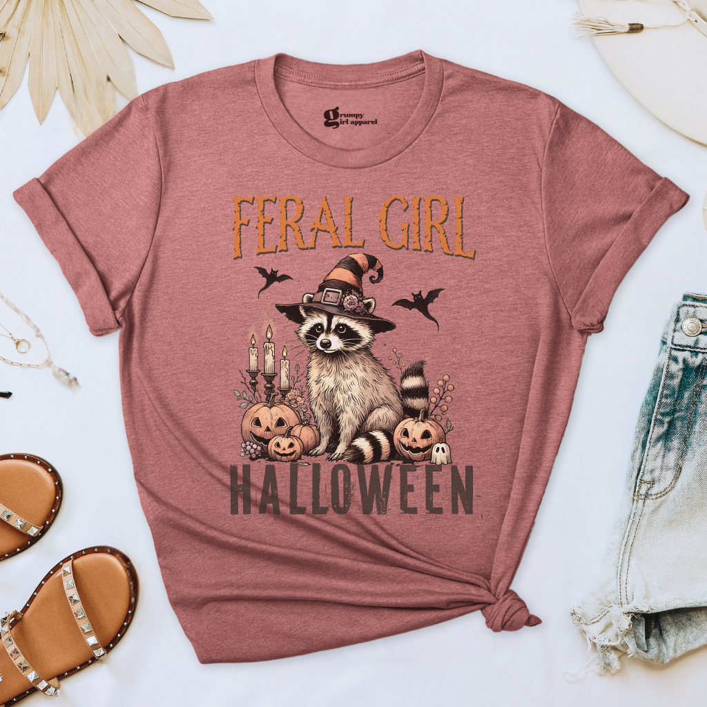 Feral Girl Halloween Tee