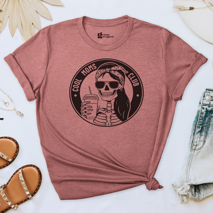 Cool Moms Club Skeleton Tee
