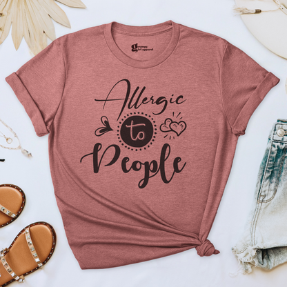 Allergic to People Tee