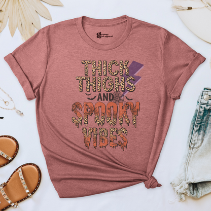 Thick Thighs and Spooky Vibes Tee