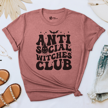 Anti Social Witches Club Tee