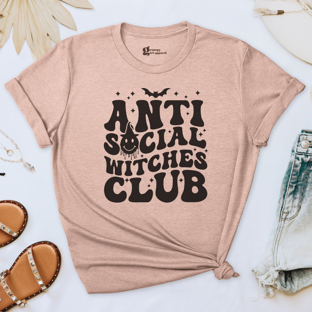 Anti Social Witches Club Tee