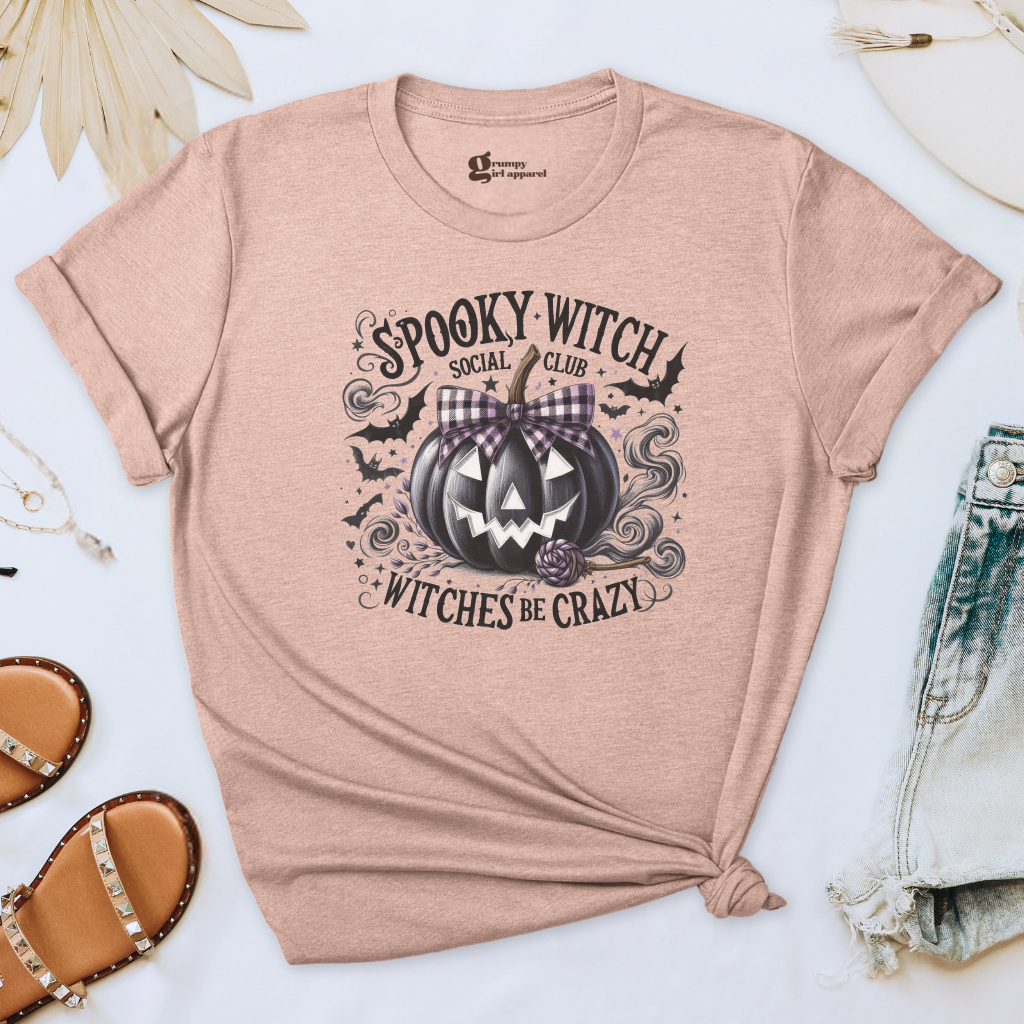 Spooky Witch Social Club Tee