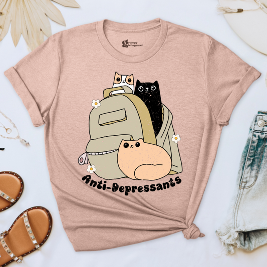 Cat Mom Mood Tee