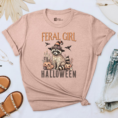 Feral Girl Halloween Tee