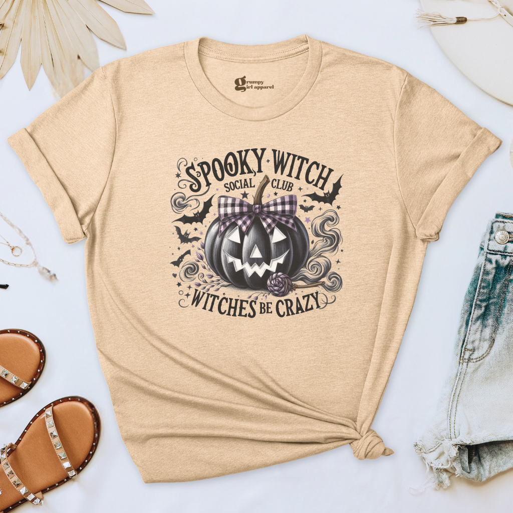 Spooky Witch Social Club Tee