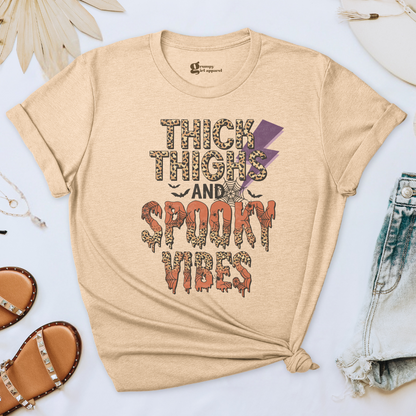 Thick Thighs and Spooky Vibes Tee