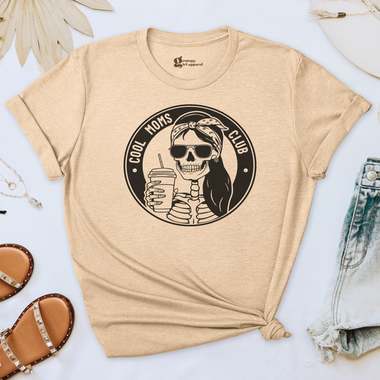 Cool Moms Club Skeleton Tee