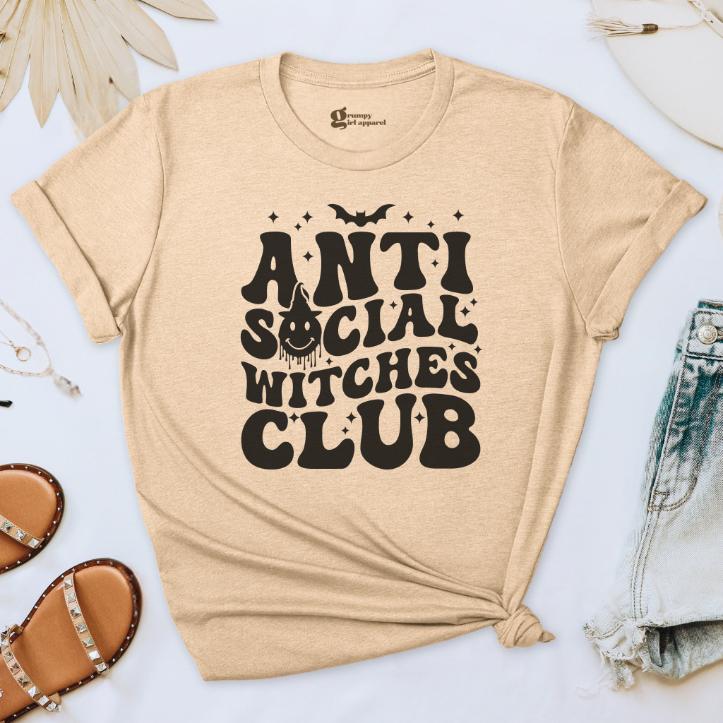 Anti Social Witches Club Tee