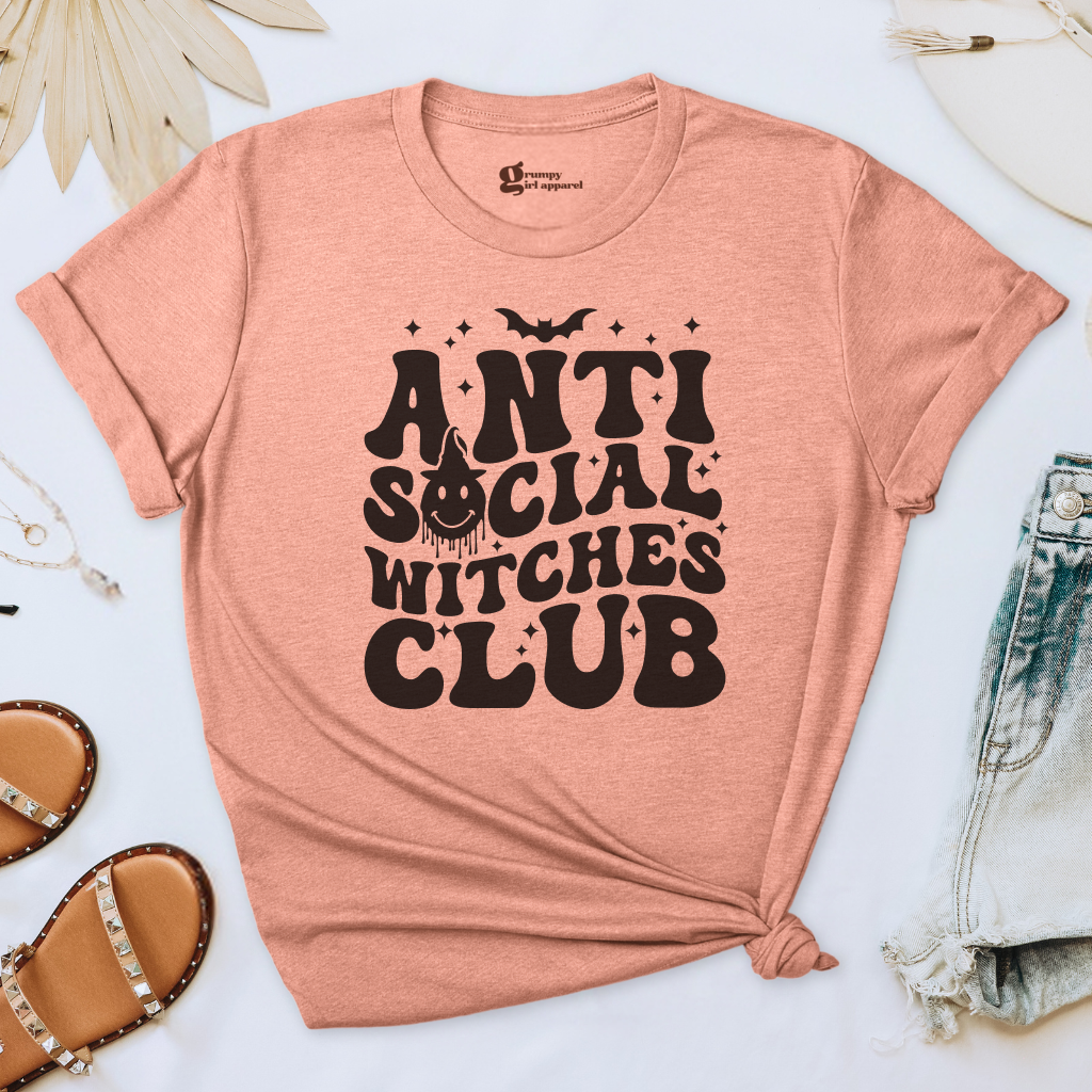 Anti Social Witches Club Tee