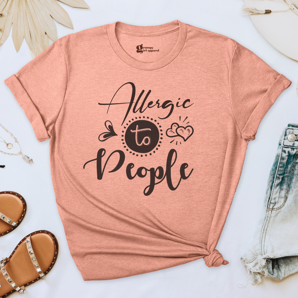 Allergic to People Tee