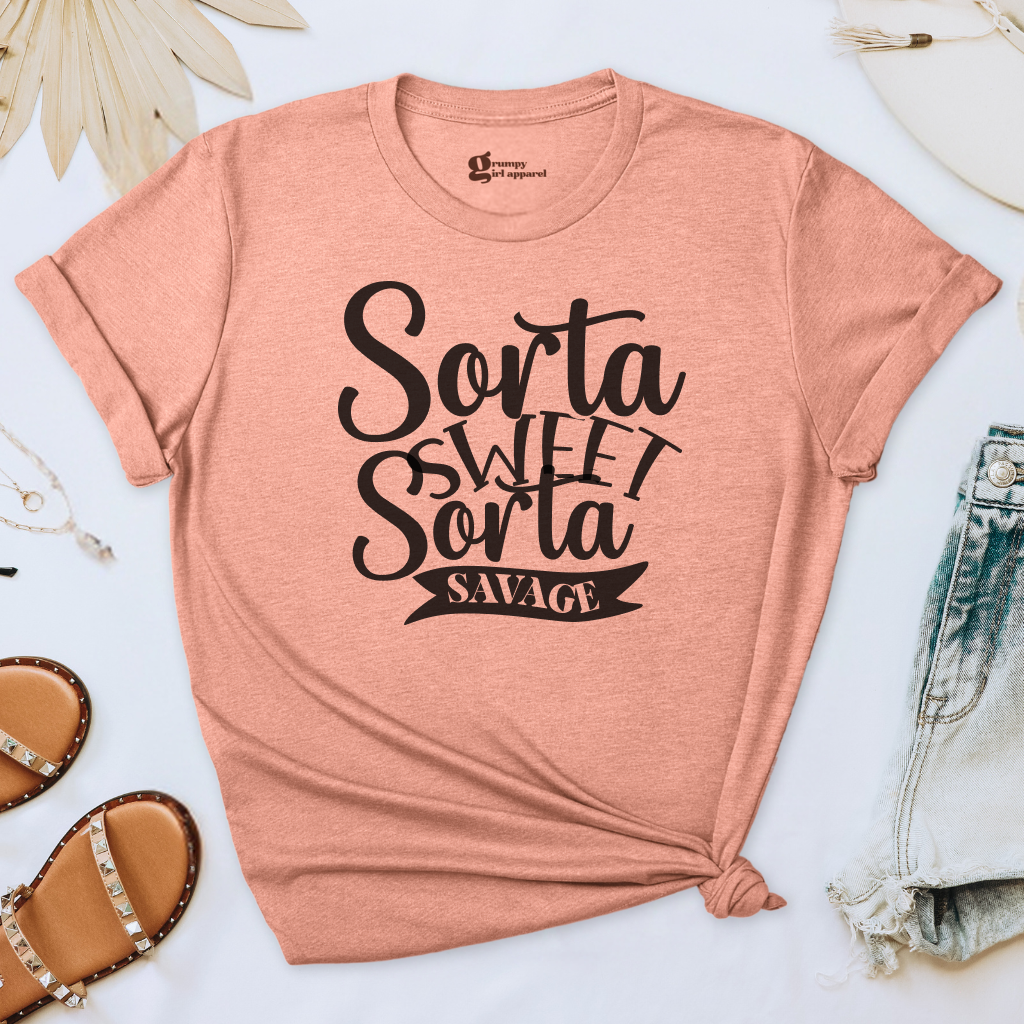 Sorta Sweet Sorta Savage Tee