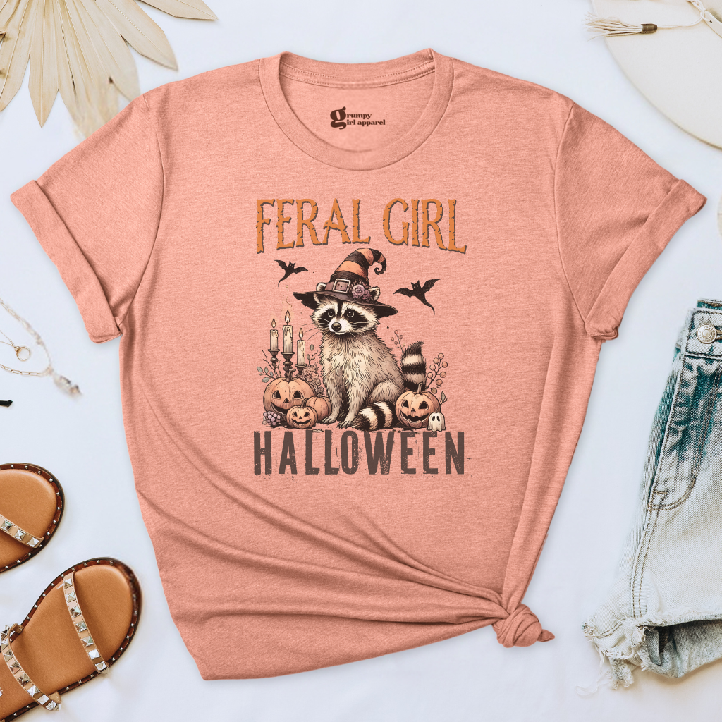 Feral Girl Halloween Tee